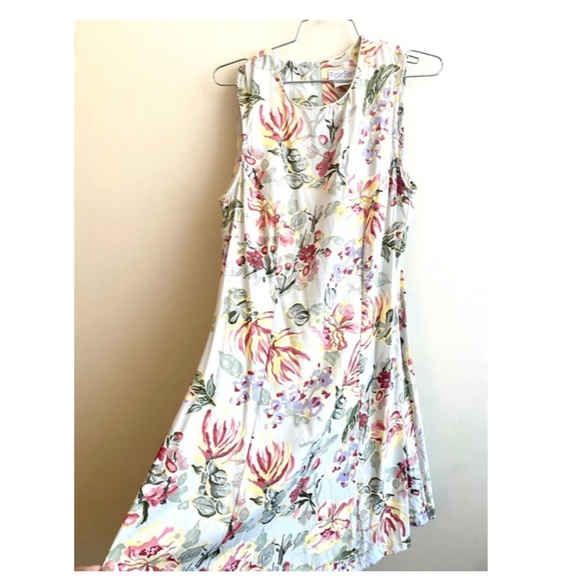 Vintage Cottagecore Floral Dress - Picture 1 of 5